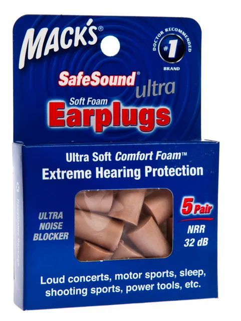 KÕRVATROPID MACK'S PEHMEST VAHUST SAFESOUND ULTRA N10 5 PAARI
