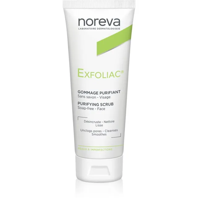 Noreva Exfoliac Purifying Scrub Puhastav koorimine probleemsele nahale 50 ml