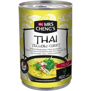 Mrs Cheng's thai kollase karriga valmis kaste 400 ml