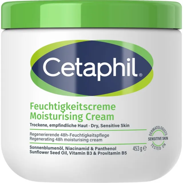 Cetaphil Moisturizing Cream Niisutav kreem kuivale ja tundlikule nahale 453 g