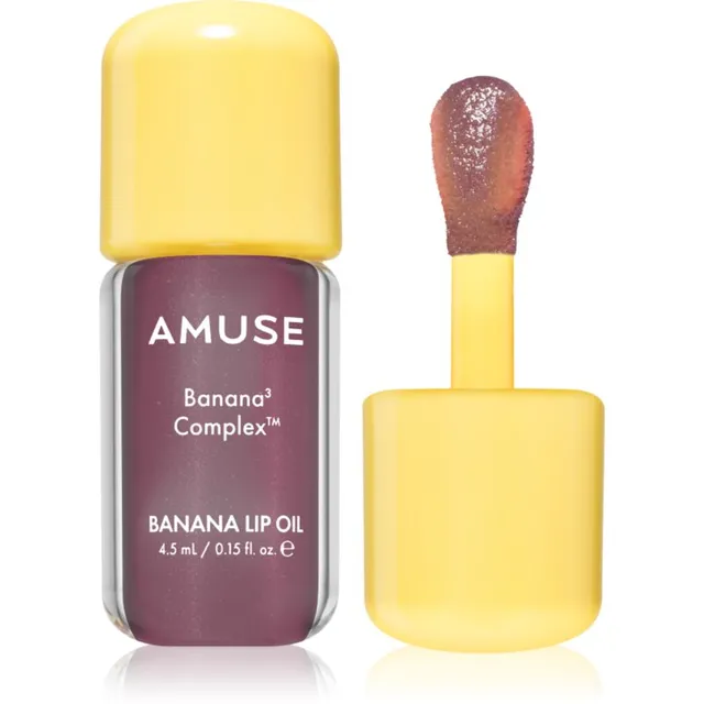 AMUSE Banana Lip Oil Banaaniõli huultele varjund 06 Rose Sorbet 4.5 ml