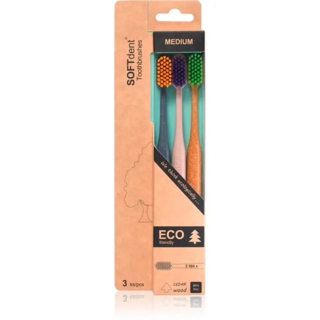 SOFTdent ECO Medium Hambahari 3 tk