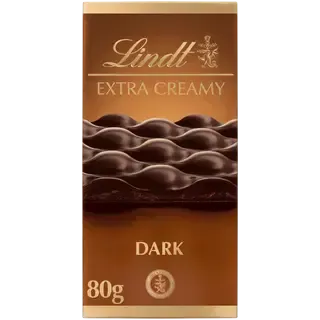 Lindt Extra Creamy tume šokolaad 80g