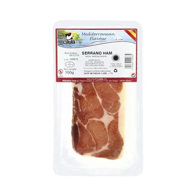 Serrano sink, EMBUTIDOS CAULA, 100 g