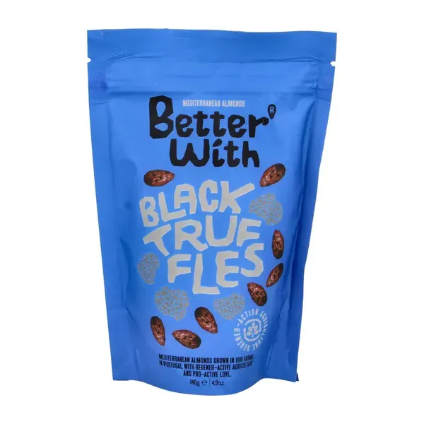 Mandlid mustade trühvlitega TRUFFLE