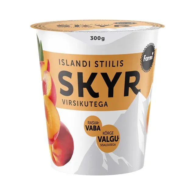 Skyr virsiku, FARMI, 300 g