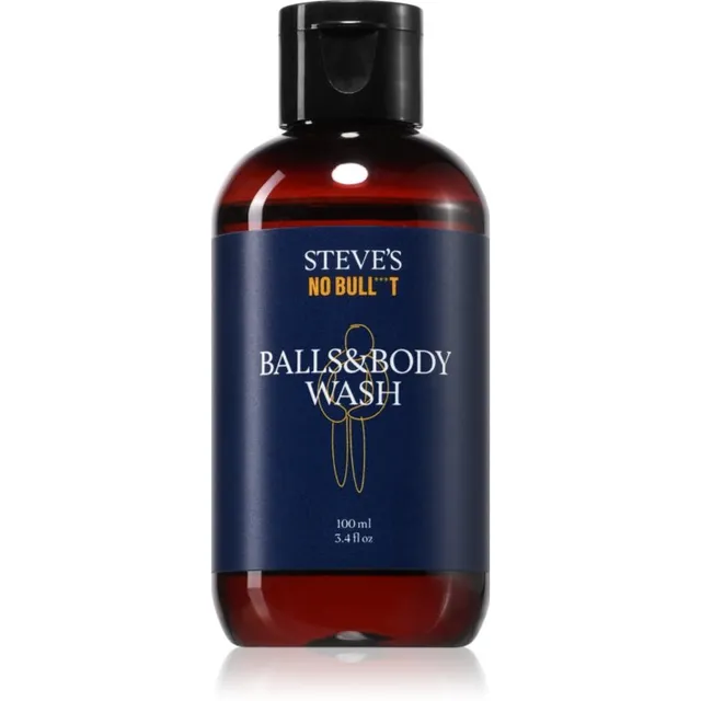Steve's No Bull***t Balls and Body Wash Dušigeel meestele intiimsetele kehaosadele 100 ml