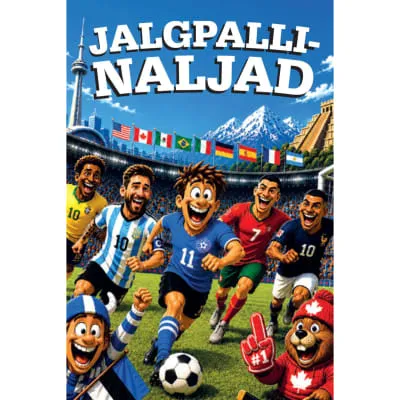 Raamat Jalgpallinaljad