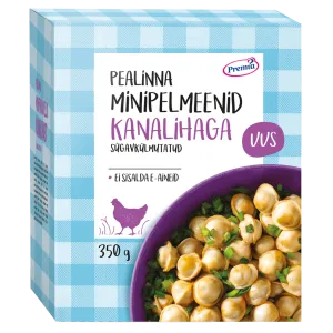 Minipelmeenid kanalihaga, PEALINNA, 350 g