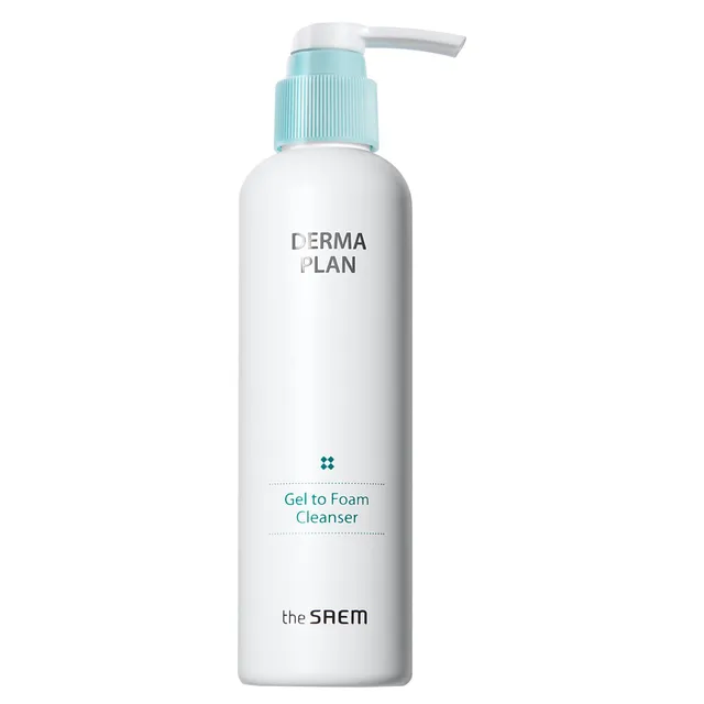 THE SAEM Derma Plan Gel To Foam Cleanser 180ml