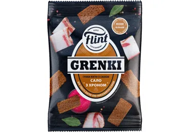 Flint Grenki peekoni- ja mädarõikamaitselised leivakesed 70g