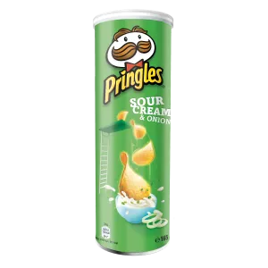 Kartulikrõpsud Koore-Sibula, PRINGLES, 165 g