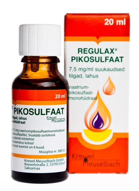 REGULAX PIKOSULFAAT SUUKAUDSED TILGAD LAHUS 7.23MG 1ML 20ML N1