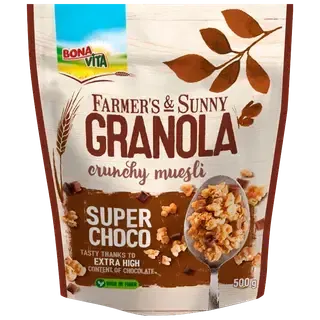 Bona vita bonavita granola müsli šokolaadiga 500g
