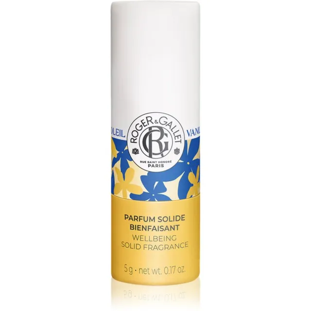 Roger & Gallet Vanille Soleil Wellbeing Solid Fragrance tahke parfüüm naistele 5 g