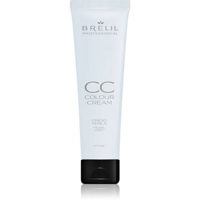 Brelil Professional CC Colour Cream värviv kreem kõigile juuksetüüpidele varjund Pearl Grey 150 ml