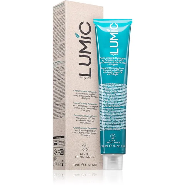 Light Irridiance Lumic Juuksevärv ammoniaagivaba varjund 8.0 Light Blonde 100 ml