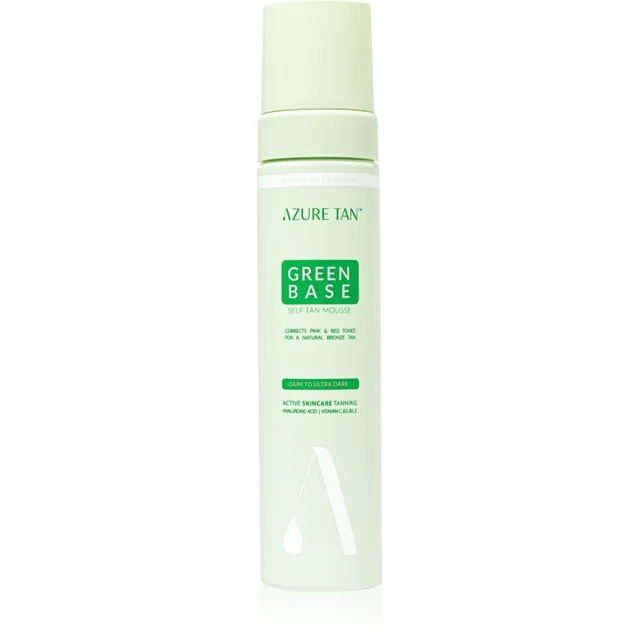 Azure Tan Green Base Isepruunistav vaht varjund Dark To Ultra Dark 200 ml