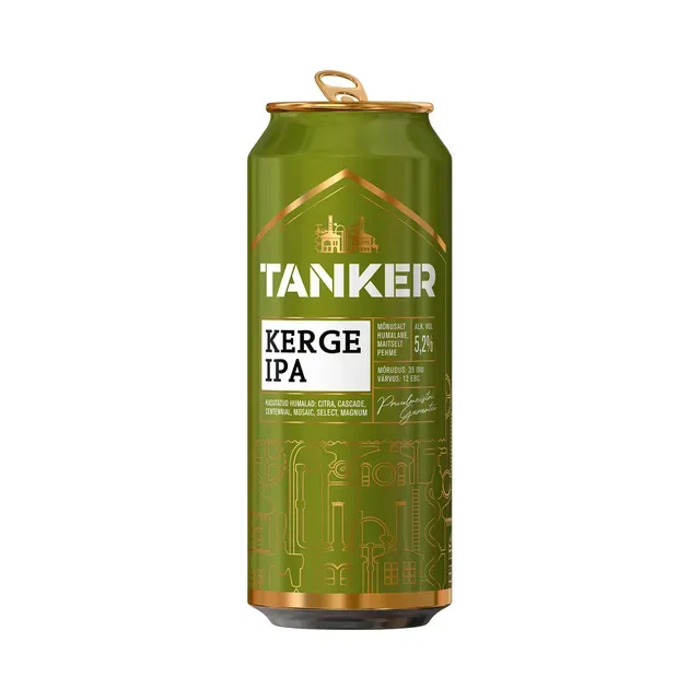 Kerge IPA, TANKER, 500 ml