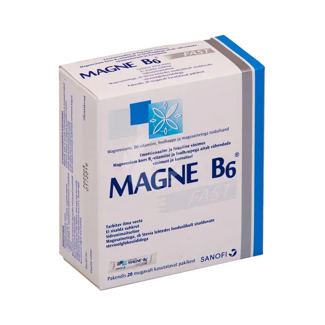 Magne B6 Fast N20 (pakikesed), MAGNE, 31,5 g