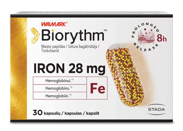 BIORYTHM RAUD KAPSLID N30