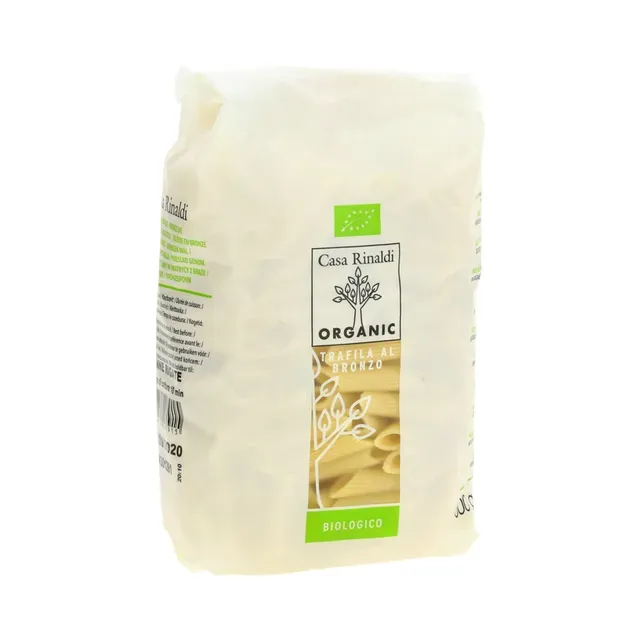 Organic Penne Rigate bronze  Nr.244, CASA RINALDI, 500 g