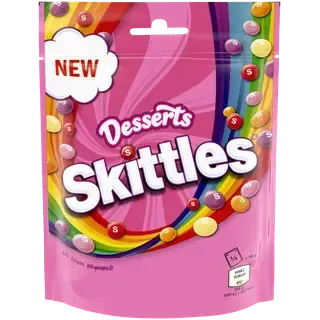 Skittles dražeed  Dessert , 152g