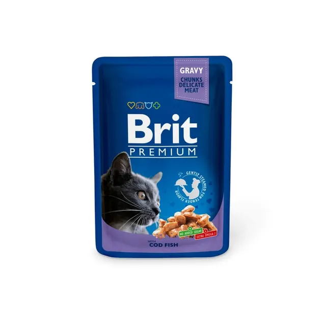 Brit Premium kassi einekotike, kala kastmes, 100 g