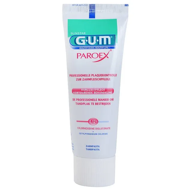 G.U.M Paroex Toothpaste Igemeid kaitsev hambapasta parodontiidi raviks 75 ml
