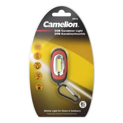 Võt.hoid. tas.lamp Camelion COB+2xCR2032