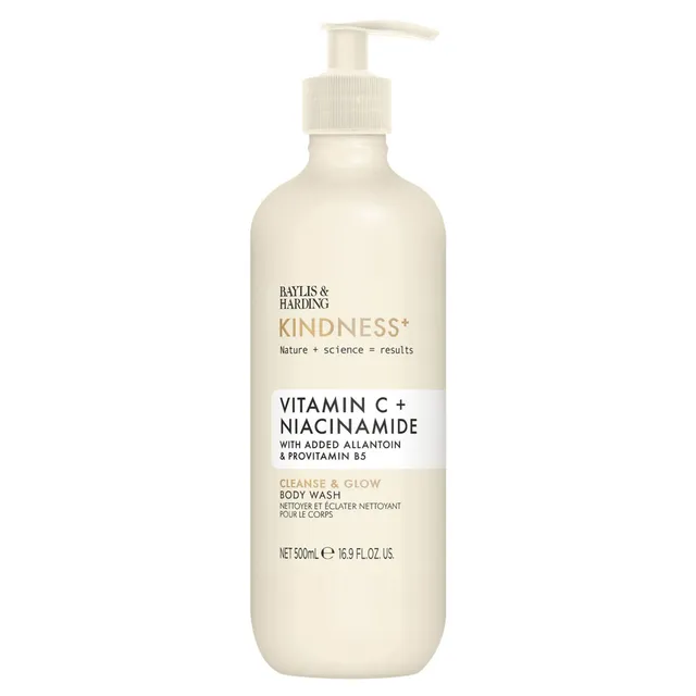 BAYLIS & HARDING Kindness+ Vitamin C+ Niacinamide Body Wash 500ml