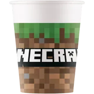 Decorata Party papptopsid Minecraft 200ml 8tk