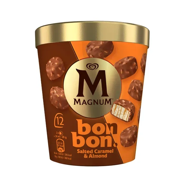 Salted caramel jäätis, Bonbons, MAGNUM, 168 g