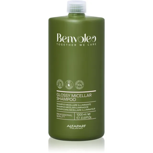 Alfaparf Milano Benvoleo Glossy Mitsellaaršampoon igapäevaseks kasutamiseks 1000 ml
