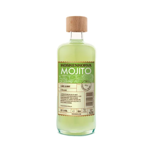 Kokteil KOSKENKORVA Mojito, 50 cl