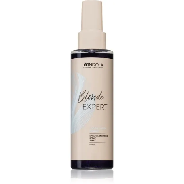 Indola Blond Expert Insta Cool Juukselakk kollaste toonide neutraliseerimiseks 150 ml
