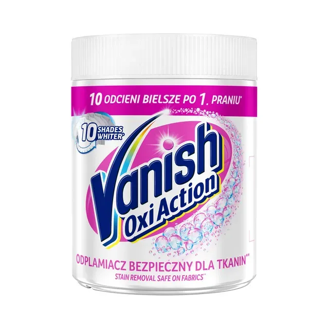 Plekieemaldaja Oxy Action White, VANISH, 470 g