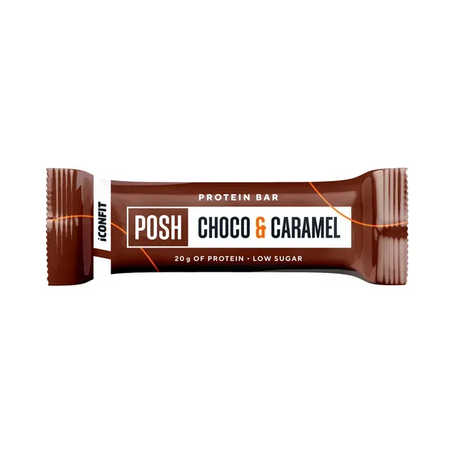 Posh Choco & Caramel valgubatoon, ICONFIT, 55 g