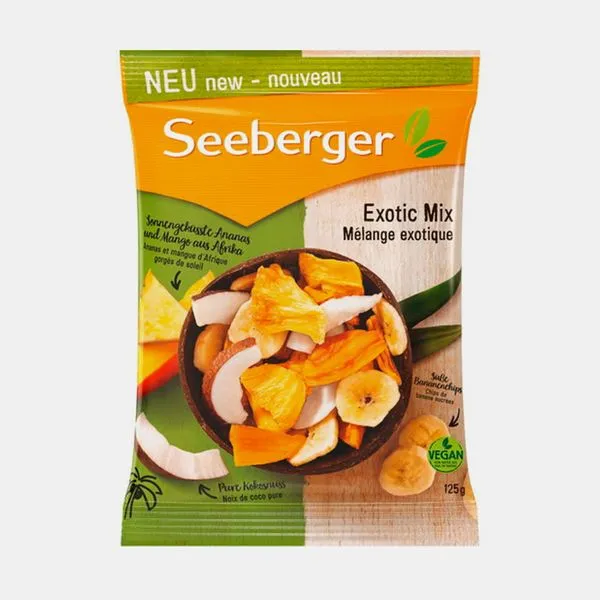 Exotic mix kuivatatud puuviljad 125g