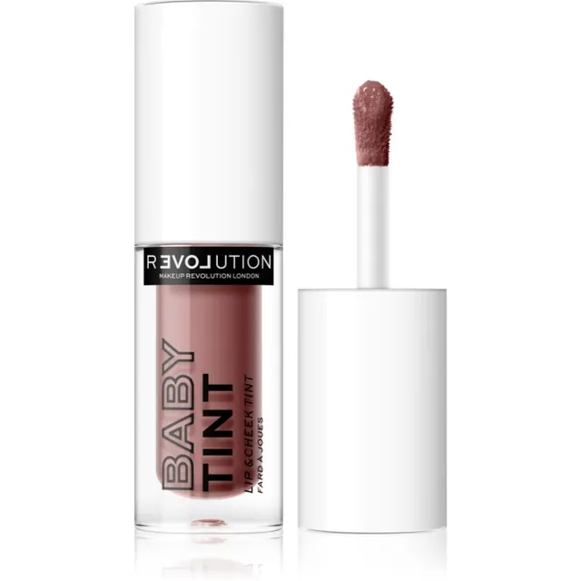 Revolution Relove Baby Tint Vedel põsepuna ja huuleläige varjund Blush 1.4 ml