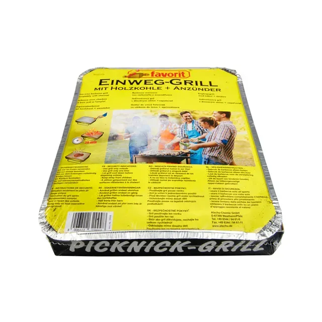 Kiirgrill, 25X31 Cm, Süsi Ca 600G, FAVORIT,