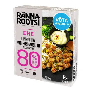 EHE linnuliha mini-frikadellid (E-vaba), RANNAROOTSI, 350 g