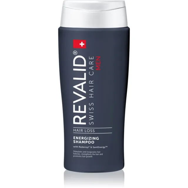 Revalid Energizing Shampoo Men Energiat andev šampoon juuste väljalangemise vastu meestele 200 ml