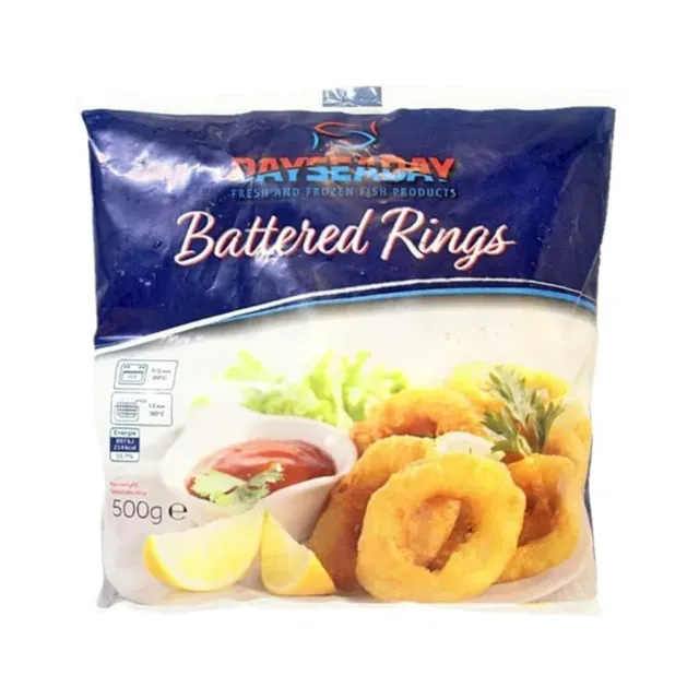 Kalmaarirõngad taignas, DAYSEADAY, 500 g