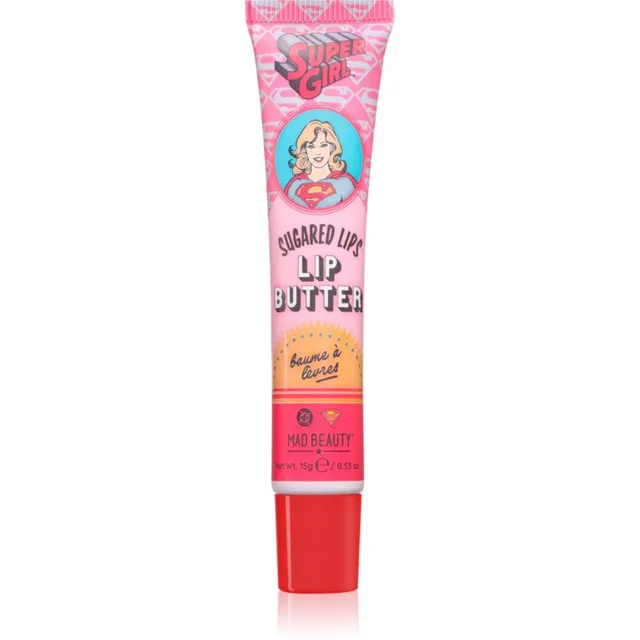 Mad Beauty DC Femme Power Supergirl Sügavtoitev või huultele 15 g