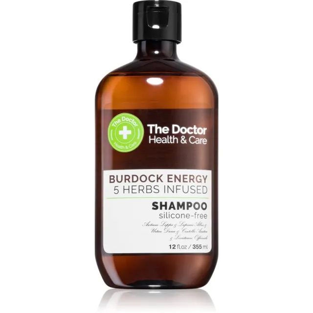 The Doctor Burdock Energy 5 Herbs Infused Šampoon kõigile juuksetüüpidele 355 ml