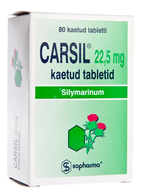 CARSIL KAETUD TBL 22.5MG N80