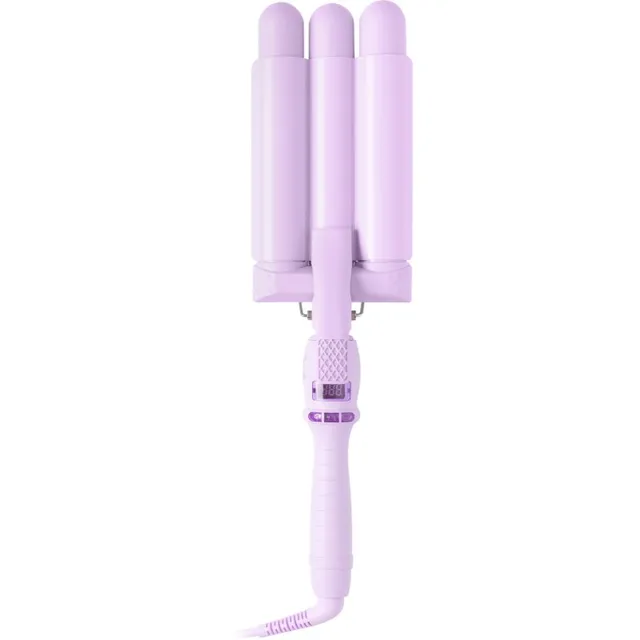 Mermade Cutie Waver 22 mm Kolme toruga lokitangid juustele Lilac 1 tk