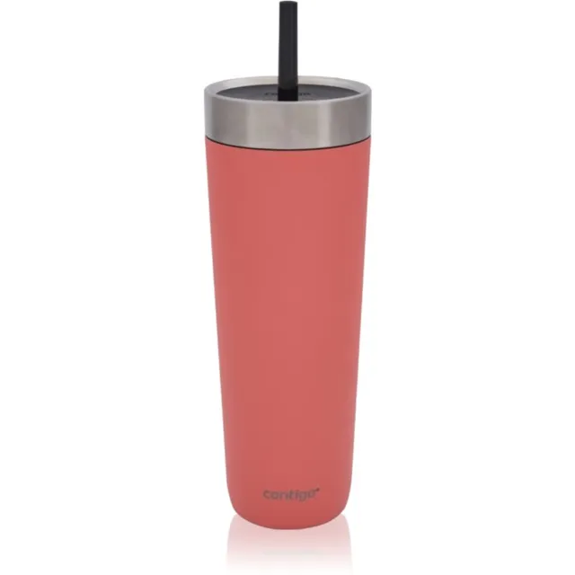 Contigo Luxe Spillproof Tumbler termotass värv Coral 720 ml