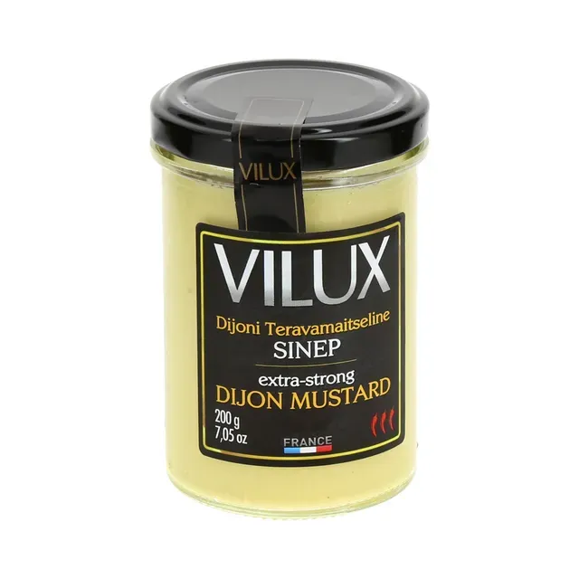 Dijoni teravamaitseline sinep, VILUX, 200 g